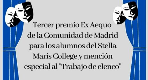 Tercer premio Ex Aequo para los alumnos del Stella Maris College y mención especial al trabajo de elenco